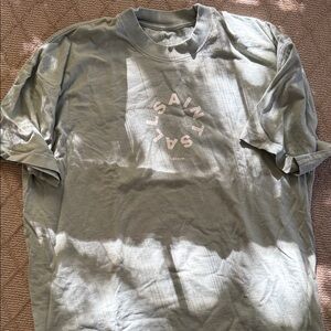All Saints Sage Green Short Sleeve Tee